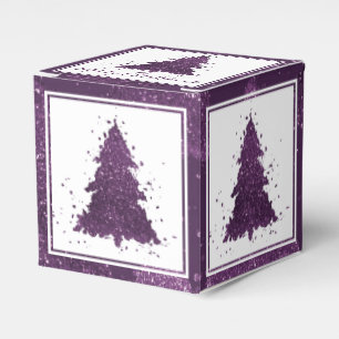 Ballotins Arbre de Noël Moody Plum profond