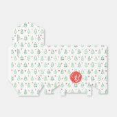 Ballotins Arbre de Noël rouge et vert (Déplié)