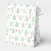 Ballotins Arbre de Noël rouge et vert (Arrière)