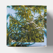 Ballotins Arbre De Noël Vert En Neige (Haut)