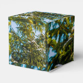 Ballotins Arbre De Noël Vert En Neige (Arrière)