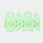 Ballotins arbre de Noël vert menthe (Déplié)