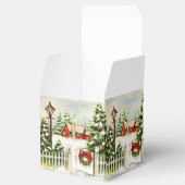 Ballotins Arbres à pins de la Maison Rouge de Noël (Ouvert)