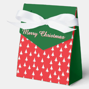 Ballotins Arbres de Noël Joyeux Rouges + Verts