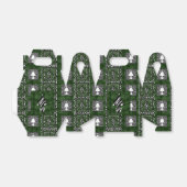 Ballotins Arbres de vacances avec thème d'impression Zebra (Déplié)