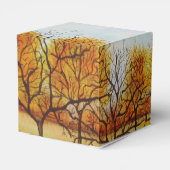 Ballotins arbres d'hiver en automne paysage pittoresque (Arrière)