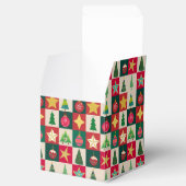 Ballotins Arbres Ornements et étoiles Carré (Ouvert)