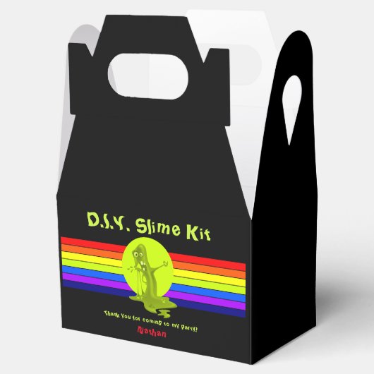 Ballotins Arc en arc-en-ciel Slime Birthday Slime Kit Favori (Ouvert)