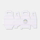 Ballotins Arc-en-ciel mignon - Anniversaire de enfant rayé d (Déplié)