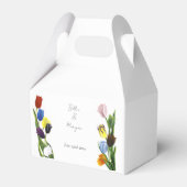 Ballotins Arc-en-ciel vibrant minimaliste Tulipe LGBTQ+ (Verso)