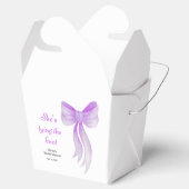 Ballotins Arc en pourpre Elle noue le nœud Réception de mari (Ouvert)