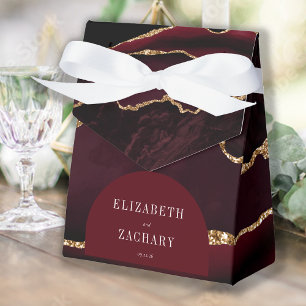 Ballotins Arc Géode moderne Agate Or Bourgogne