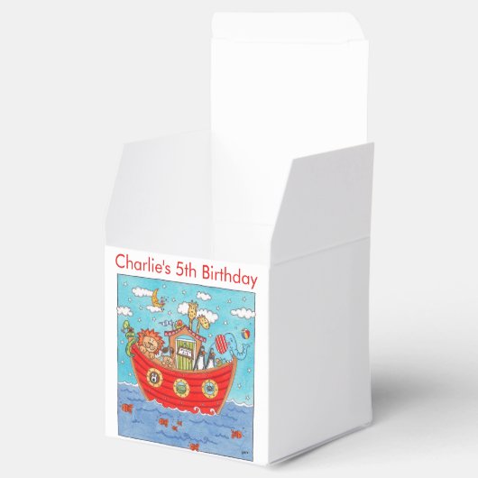 Ballotins Arche de Noé personnalisée (Ouvert)