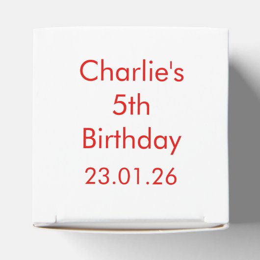 Ballotins Arche de Noé personnalisée (Haut)