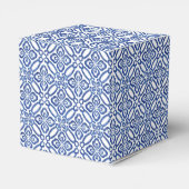 Ballotins Arche Forme Amalfi Lemons Bleu Carreaux Blancs Mar (Arrière)