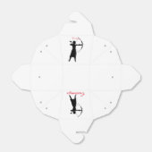 Ballotins Archer Femme Silhouette Thunder_Cove (Déplié)