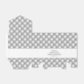 Ballotins Argent et Diamants Luxe Touffeté (Déplié)