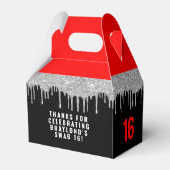 Ballotins Argent et Red Drippin Swag 16 Anniversaire (Arrière)