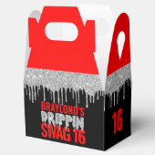 Ballotins Argent et Red Drippin Swag 16 Anniversaire (Ouvert)