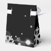 Ballotins Argent Noir hiver 40e anniversaire Merci (Arrière)