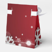 Ballotins Argent rouge hiver 40e anniversaire Merci (Arrière)