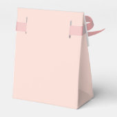 Ballotins Argent Stardust Baptême Christening Blush Pink (Arrière)