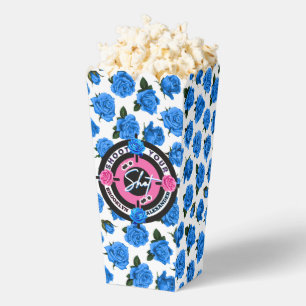 Ballotins Armes à feu ou Roses Révéler Baby shower rose/bleu