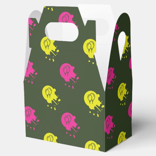 Ballotins Army Green - Painball rose et jaune (Ouvert)