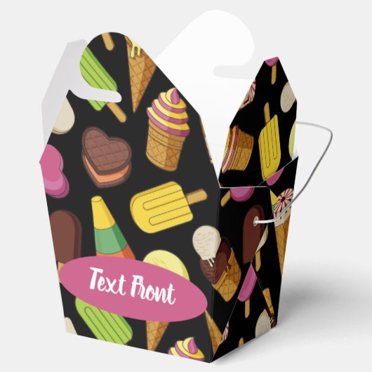 Ballotins Arrière - plan de glace (Ouvert)