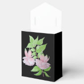 Ballotins arrière - plan noir jolies fleurs roses pour maria (Ouvert)