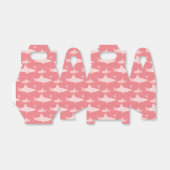 Ballotins Arrière - plan rose uni aux requins mignons | BABY (Déplié)