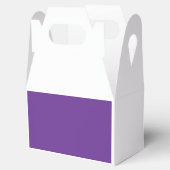 Ballotins arrière - plan violet avec bordure blanche (Ouvert)