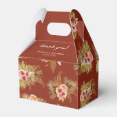 Ballotins Arrosage de mariage tropical floral vintage (Arrière)