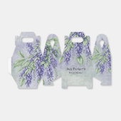 Ballotins Arrosage de mariage Wisteria lavande à l'aquarelle (Déplié)