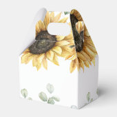 Ballotins Arroseur de mariage floral aquarelle avec lettrage (Arrière)