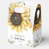 Ballotins Arroseur de mariage floral aquarelle avec lettrage (Ouvert)