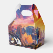 Ballotins Art abstrait de la skyline de Sydney (Arrière)