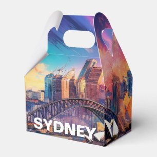 Ballotins Art abstrait de la skyline de Sydney