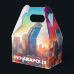 Ballotins Art Abstrait d'Indianapolis<br><div class="desc">Ajoutez une touche de modernité à votre événement avec ce ballotin présentant l'art abstrait d'Indianapolis. Parfait pour les mariages,  fêtes ou cadeaux d'entreprise.</div>