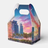 Ballotins Art Abstrait Tampa Skyline (Arrière)