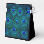 Ballotins Art Déco Parisien Turquoise Vert Peacock Feature (Arrière)