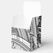 Ballotins Art moderne créatif noir et blanc (Ouvert)