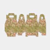 Ballotins Art Nouveau Alfonse Mucha fleurs d'oeillets floral (Déplié)