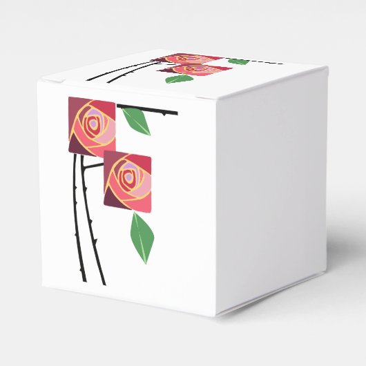 Ballotins Art nouveau rose (Verso)