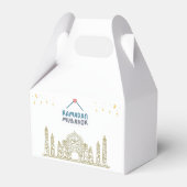 Ballotins Art typographique du croissant islamique Ramadan K (Arrière)