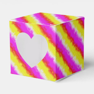 Ballotins Artdeco rose Jaune Artdeco Arc-en-ciel rayures