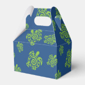 Ballotins Articles de fête verts et bleus pour tortues (Verso)