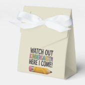 Ballotins Attention à la maternelle ici je reviens à l'école (Verso)