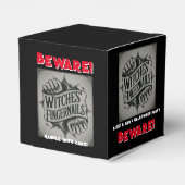 Ballotins ATTENTION ! Sorcière Doigts Halloween Party Éffray (Arrière)