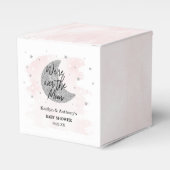 Ballotins Au-Dessus De La Lune | Baby shower filles (Verso)